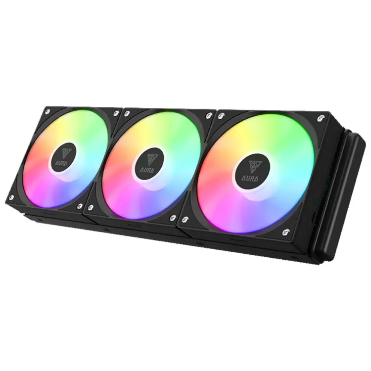WATER COOLER GAMDIAS AURA GL 360 V2 360MM ARGB INTEL/AMD PRETO - Imagem: 5