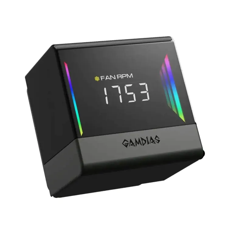 WATER COOLER GAMDIAS CHIONE 360MM ARGB INTEL/AMD PRETO E4-360 - Imagem: 4