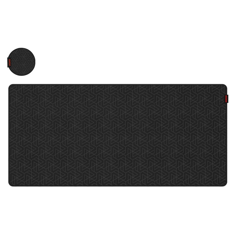 MOUSE PAD GAMER MAZE EXTENDED BLACK VULCAN 900X420MM - PMM90X42BV - Imagem: 1