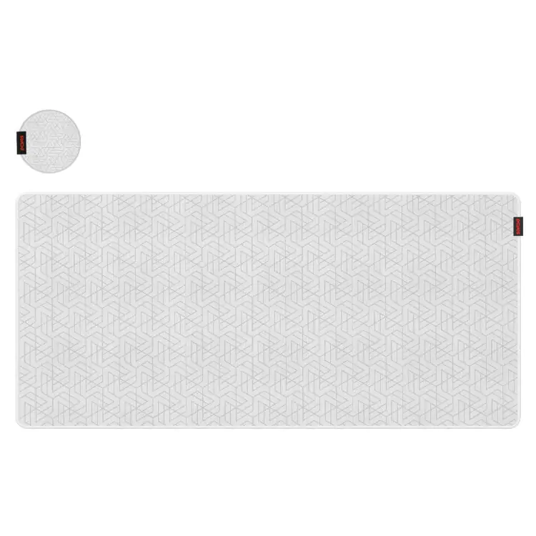 MOUSE PAD GAMER MAZE EXTENDED WHITE GHOST 900X420MM - PMM90X42WG - Imagem: 1
