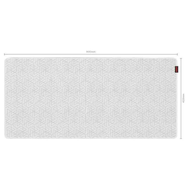 MOUSE PAD GAMER MAZE EXTENDED WHITE GHOST 900X420MM - PMM90X42WG - Imagem: 5