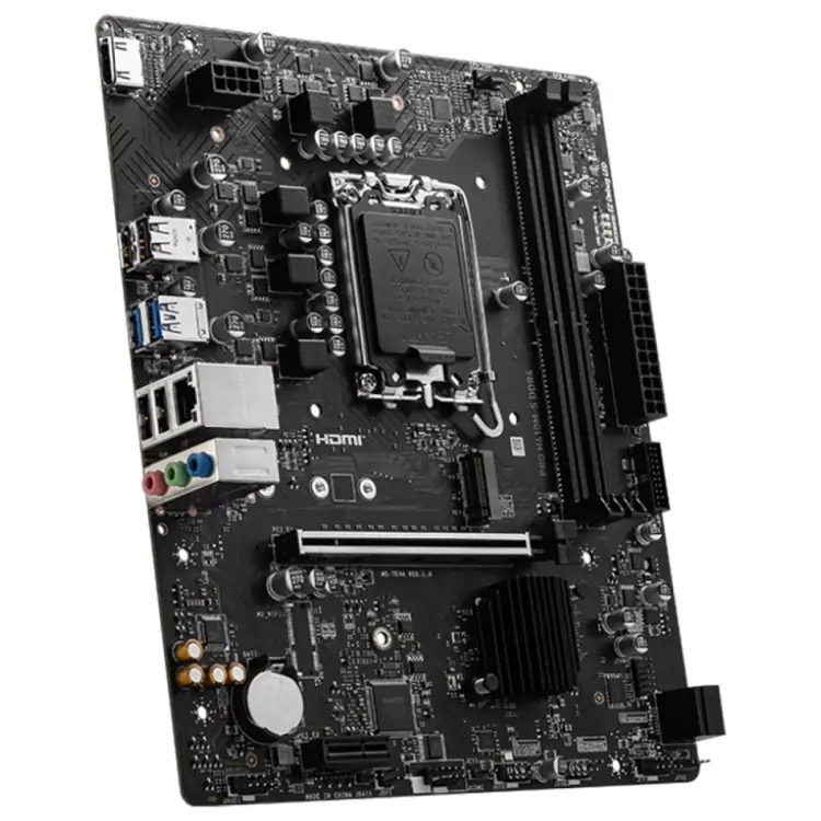 PLACA MÃE LGA 1700 MSI H610M S INTEL DDR4 MICRO ATX - Imagem: 2