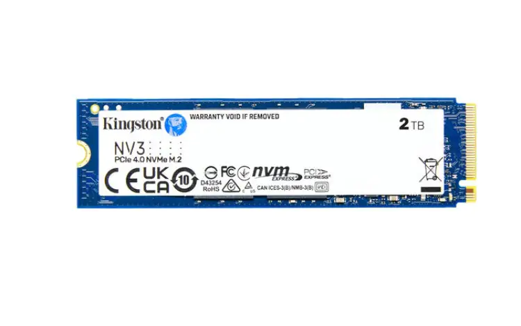 SSD M.2 2 TB NVME KINGSTON NV3 6000 MB/S 5000 MB/S SNV3S - Imagem: 3