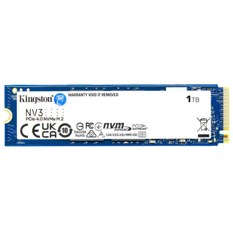 SSD M.2 1TB NVME KINGSTON NV3 6000 MB/S 4000 MB/S SNV3S - Imagem: 3