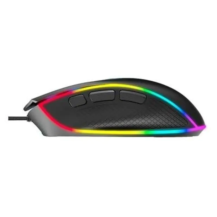 MOUSE GAMER FORTREK CRUISER 12000 DPI RGB PRETO - Imagem: 2