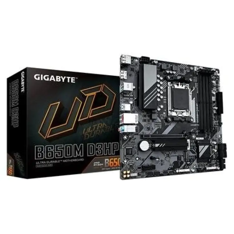PLACA MÃE GIGABYTE B650M D3HP AMD SOCKET AM5 DDR5 MICRO ATX - Imagem: 1