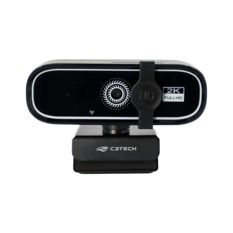 WEBCAM C3TECH WB-200BK QHD 2K USB PRETO - Imagem: 1