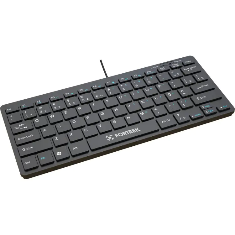 TECLADO MINI OFFICE FORTREK K13 USB - Imagem: 4