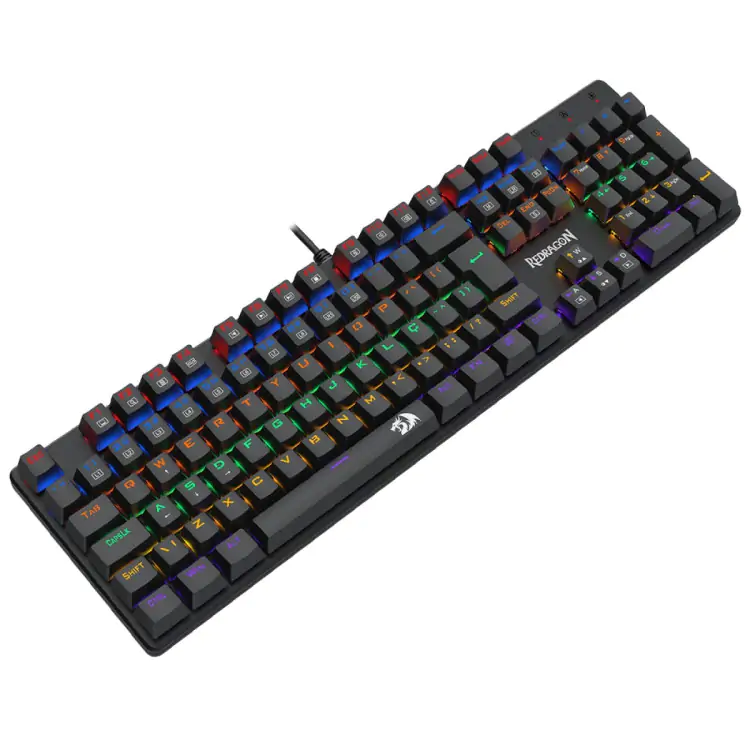 TECLADO MECANICO REDRAGON VALHEIM RAINBOW K608-R SWITH BROWN - Imagem: 2