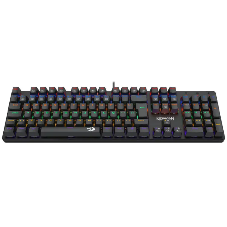 TECLADO MECANICO REDRAGON VALHEIM RAINBOW K608-R SWITH BROWN - Imagem: 3