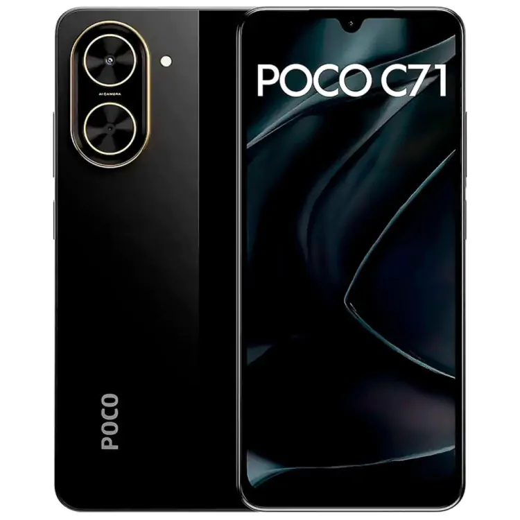 CELULAR POCO C71 3GB/64GB BLACK - Imagem: 1