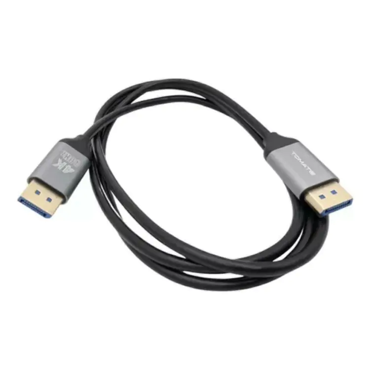 CABO DISPLAYPORT 3M 4K 60HZ PARA MONITOR TOMATE MCB-4003 - Imagem: 1