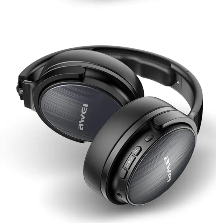 FONE DE OUVIDO BLUETOOTH 5.3 SUPORTE CARTÃO SUPER BASS AWEI A780BL - Imagem: 2