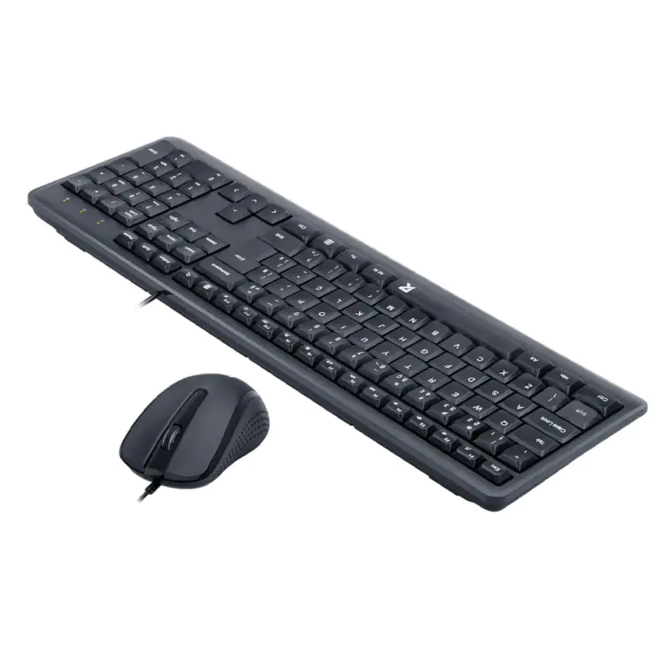 KIT TECLADO E MOUSE REDRAGON FULL SIZE 1200DPI PRETO - Imagem: 4