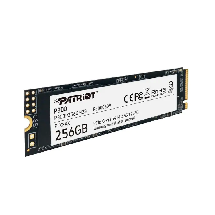 SSD M.2 256GB NVME PATRIOT P300 1700 MB/S 1000 MB/S P300P256GM28 - Imagem: 3