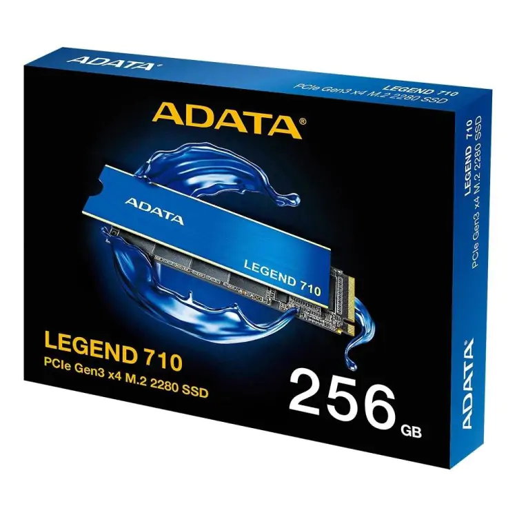 SSD M.2 256GB NVME ADATA LEGEND 710 2400 MB/S 1800 MB/S ALEG-710-256GCS - Imagem: 1