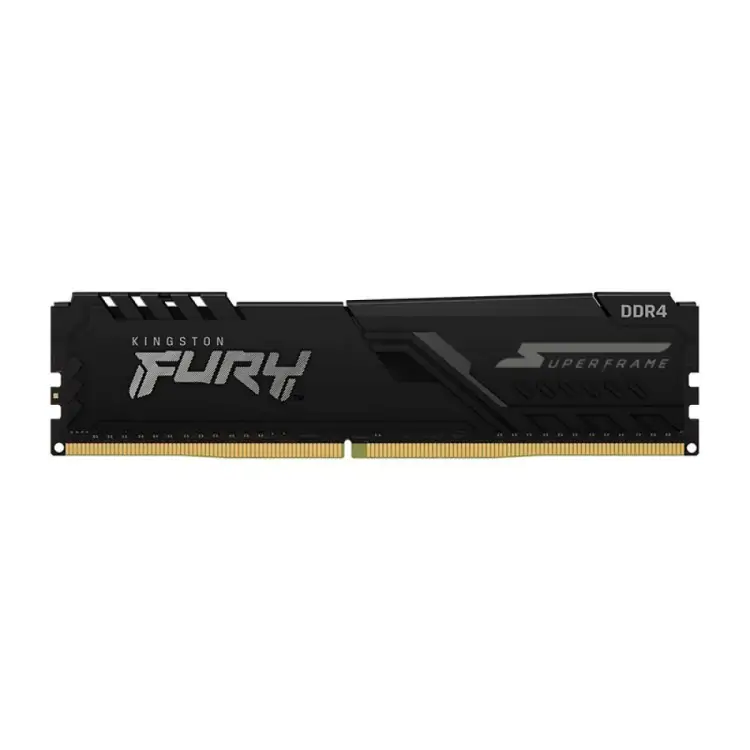 MEMÓRIA 16GB DDR4 3200MHZ KINGSTON FURY SUPERFRAME PRETO KF432C16BB/16CLLB - Imagem: 1