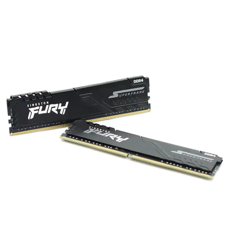 MEMÓRIA 16GB DDR4 3200MHZ KINGSTON FURY SUPERFRAME PRETO KF432C16BB/16CLLB - Imagem: 2