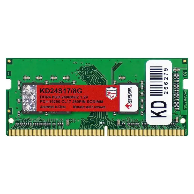 MEMÓRIA NOTEBOOK 8GB DDR4 2400MHZ KEEPDATA DDR4 KD24S17/8G - Imagem: 1