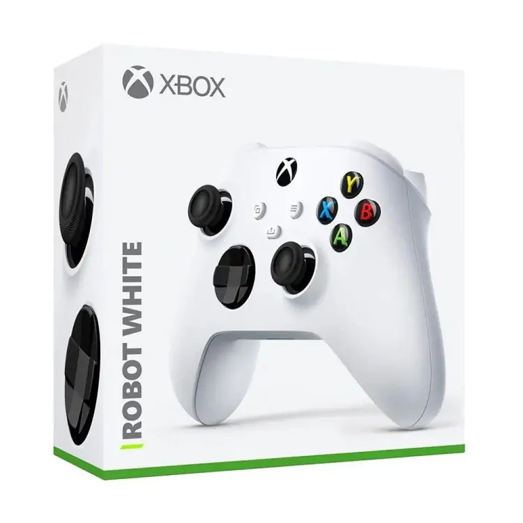 CONTROLE XBOX ROBOT WHITE SERIES X/S/ONE/ANDROID/IOS/PC BRANCO WIRELESS/USB QAS-0009 - Imagem: 3