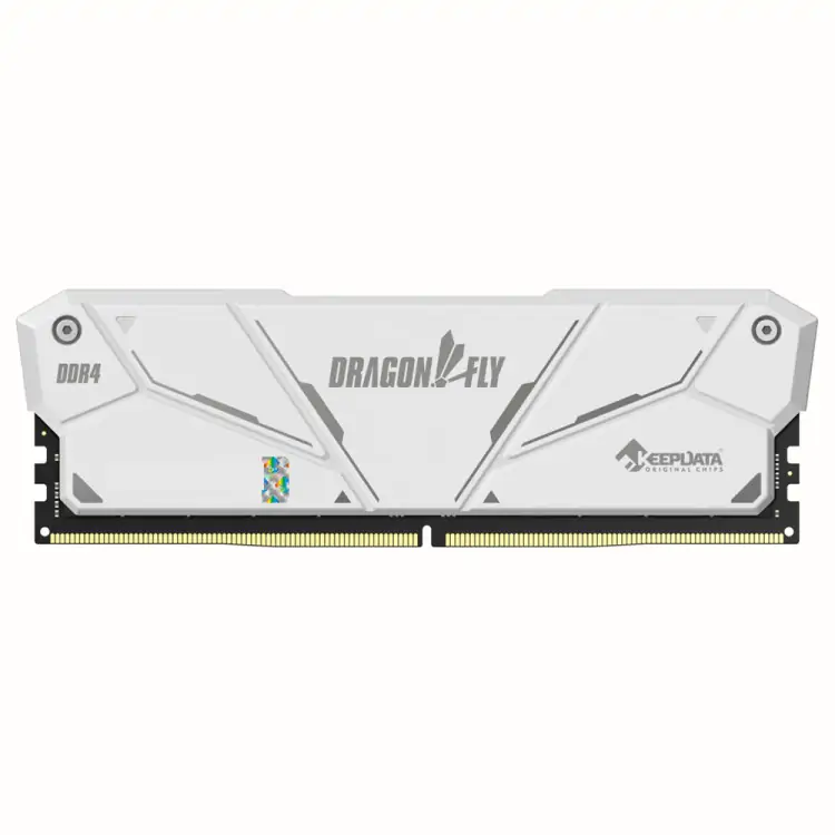MEMÓRIA 8GB DDR4 3600MHZ KEEPDATA DRAGONFLY BRANCA - Imagem: 1