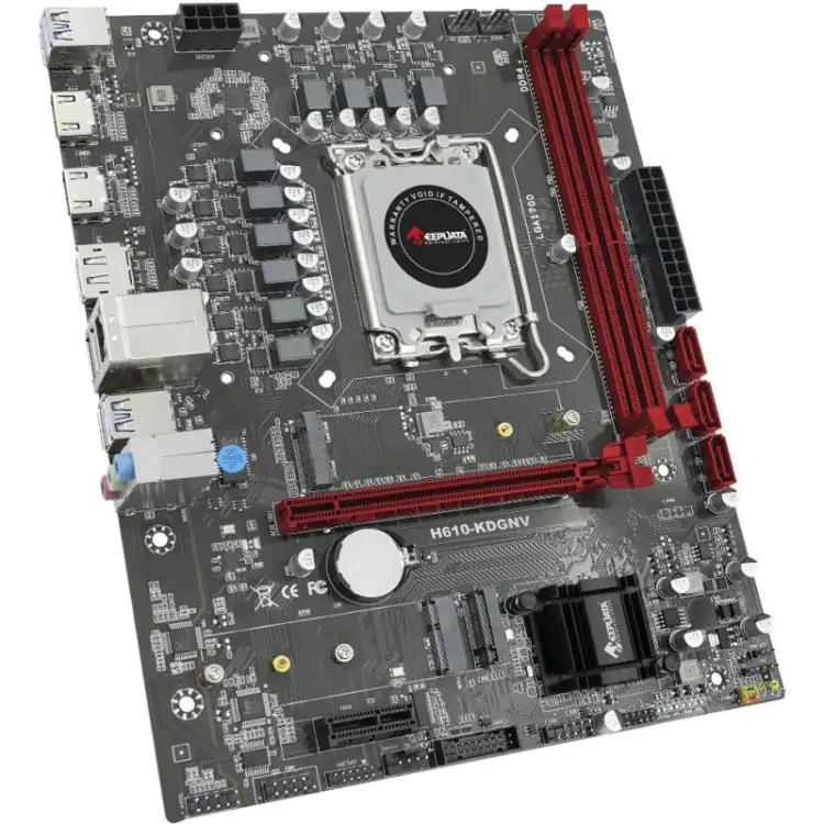 PLACA MAE KEEPDATA H610-KDGNV LGA 1700 DDR4 - Imagem: 1