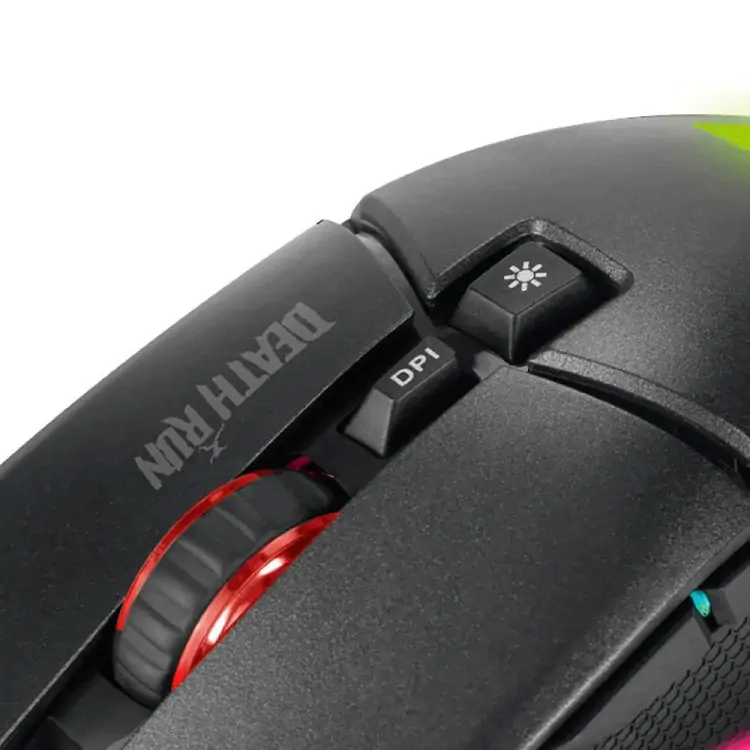 MOUSE GAMER ELG DETH MGDR RUN 6400DPI RGB - Imagem: 3