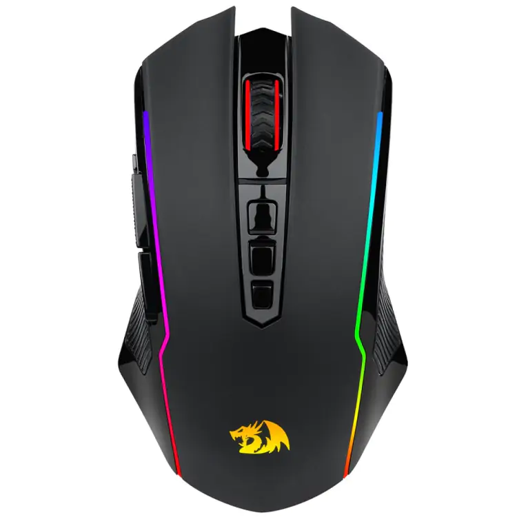 MOUSE GAMER REDRAGON NIX RGB WIRELESS 10000 9 BOTOES M914-RGB - Imagem: 1