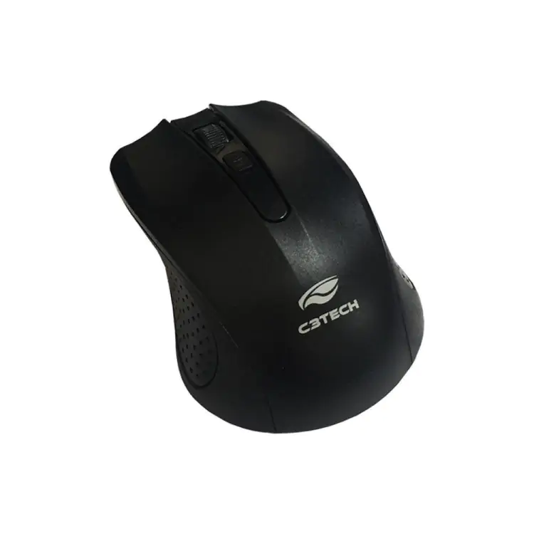MOUSE SEM FIO C3TECH W20BK PRETO USB - Imagem: 3