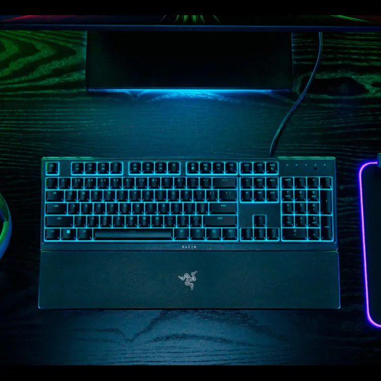 TECLADO GAMER RAZER ORNATA V3 COM FIO RGB - Imagem: 1