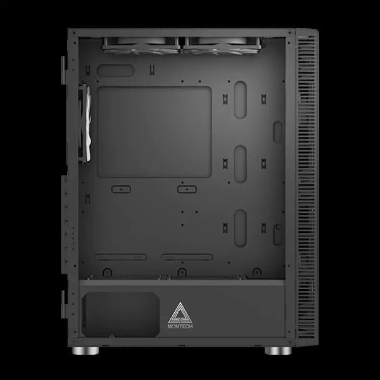 GABINETE GAMER MONTECH X3 MESH MID TOWER ATX COM 6 FANS VIDRO TEMPERADO - Imagem: 4