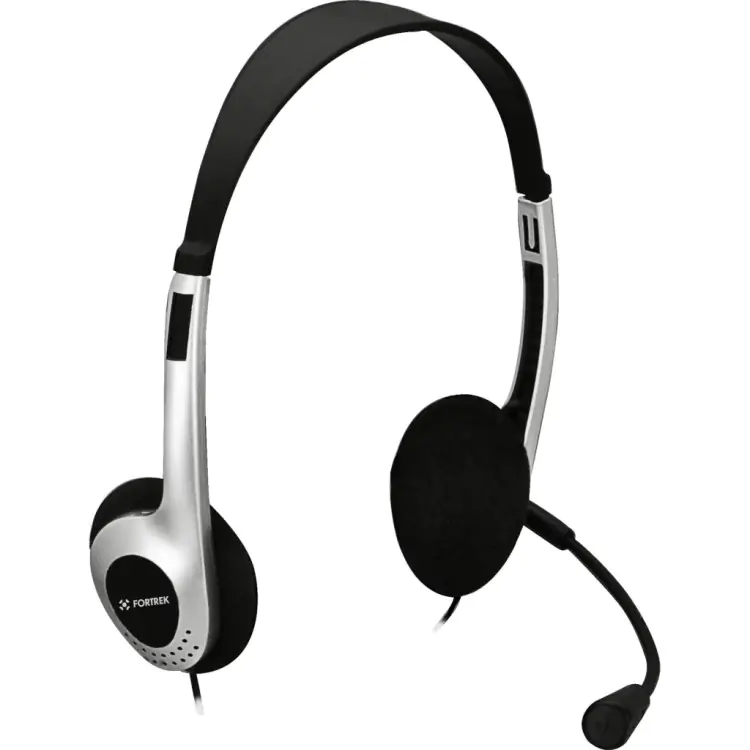 FONE DE OUVIDO FORTREK HBL101 MULTIMIDIA PRATA/PRETO - Imagem: 1 FONE DE OUVIDO FORTREK HBL101 MULTIMIDIA PRATA/PRETO - Imagem: 1