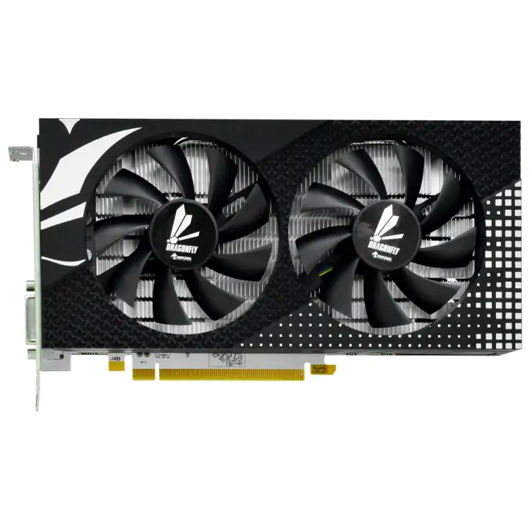 GPU RADEON RX 580 8GB DDR5 256BITS KEEPDATA PRETA KDRX580-8GD5B/256B - Imagem: 3