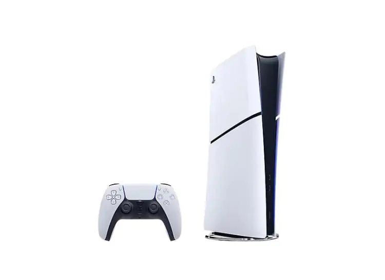 CONSOLE PLAYSTATION 5 SLIM 825GB WHITE MÍDIA DIGITAL C/CONTROLE S/FIO - Imagem: 1