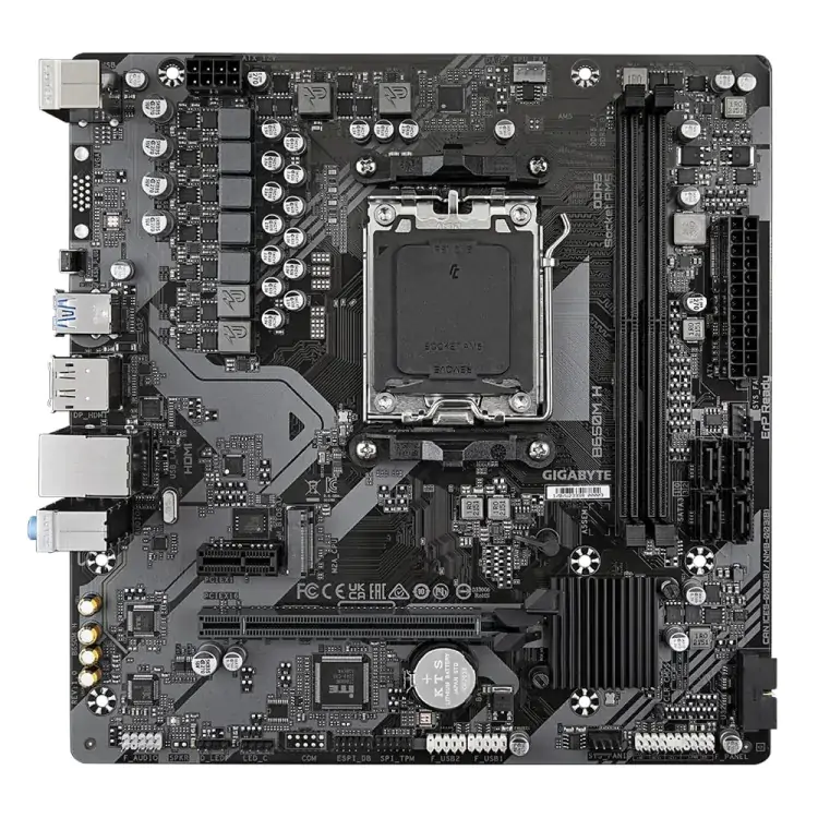 PLACA MÃE GIGABYTE B650M H AMD SOCKET AM5 DDR5 MICRO ATX - Imagem: 2