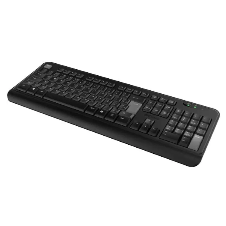 TECLADO SEM FIO PCYES COMFORT WIRELESS 2.4GHZ ABNT CMFBKW - Imagem: 3