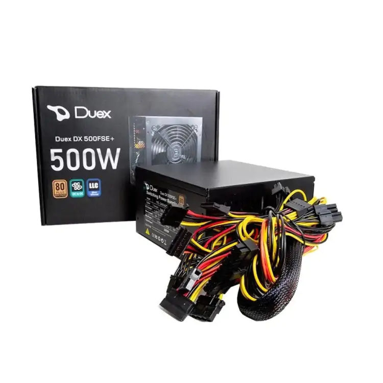 FONTE ATX 500W DUEX DX-500FSE 80 PLUS BRONZE - Imagem: 3