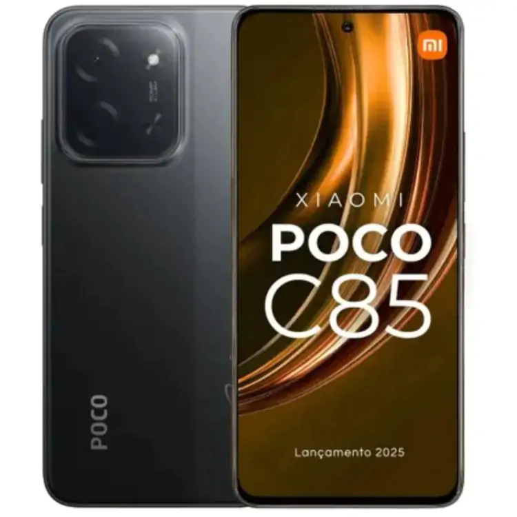 CELULAR XIAOMI POCO C85 256GB/8GB PRETO - Imagem: 1