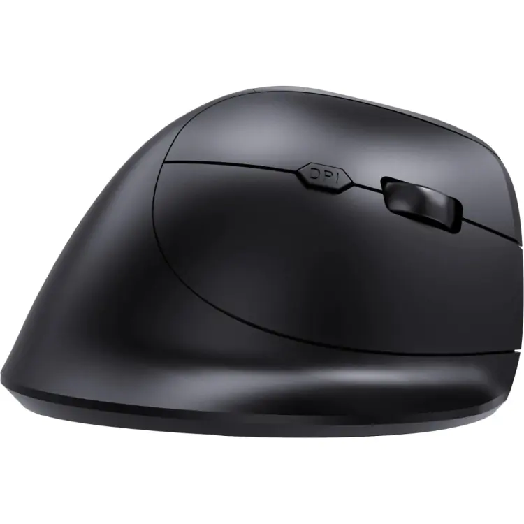 MOUSE VERTICAL SEM FIO ERGONOMICO FORTREK MERG15 PRETO - Imagem: 3