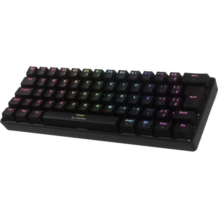 TECLADO GAMER MECANICO FORTREK GRAVITY AIR COMPACT WIRELESS - Imagem: 2