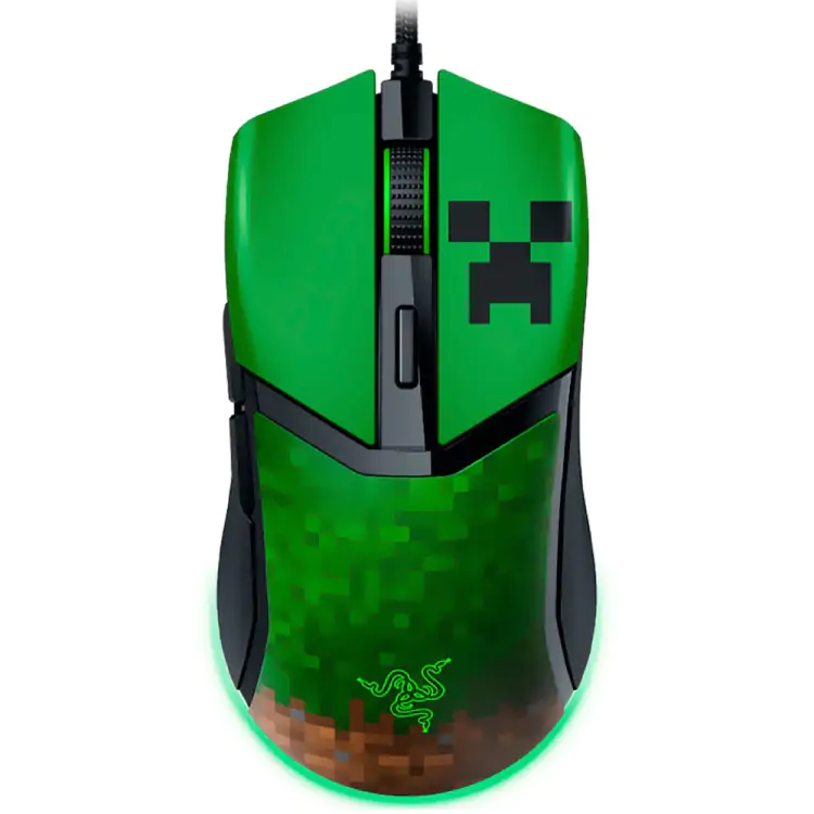MOUSE GAMER RAZER COBRA MINECRAFT EDITION USB - Imagem: 1
