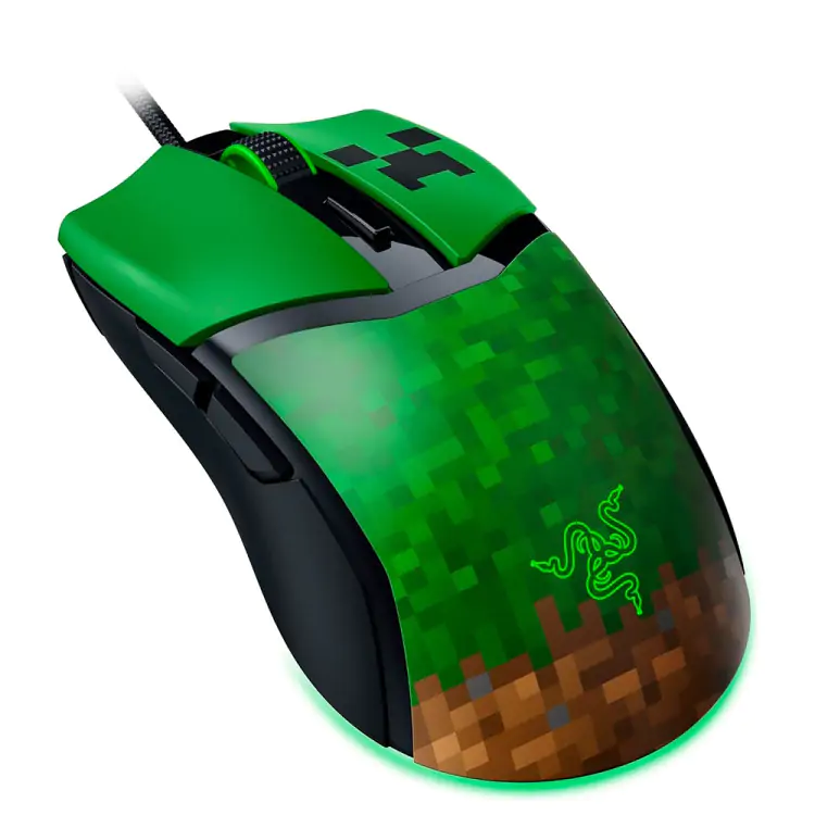 MOUSE GAMER RAZER COBRA MINECRAFT EDITION USB - Imagem: 2