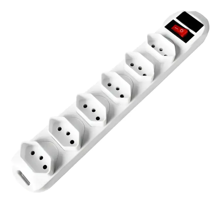 FILTRO DE LINHA 6 TOMADAS 1.5M 10A XTRAD SL7816 - Imagem: 1