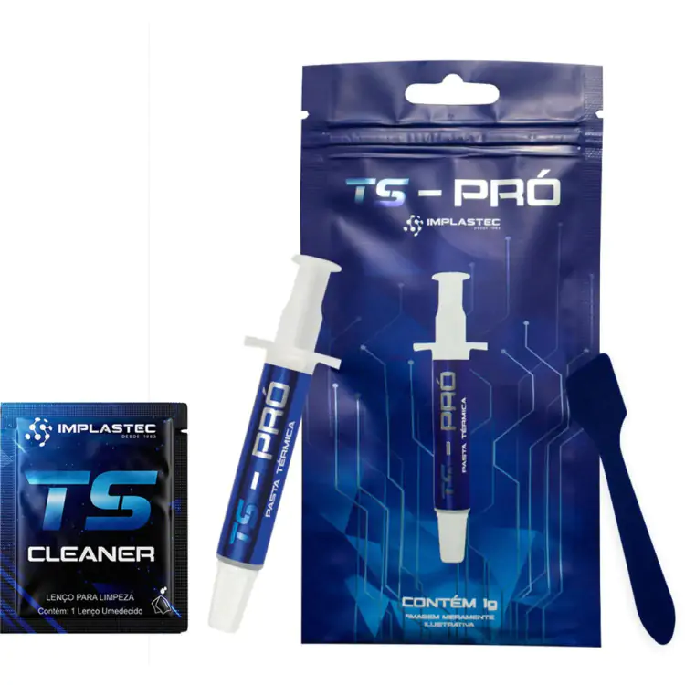 PASTA TÉRMICA TS PRO 1G IMPLASTEC - Imagem: 1