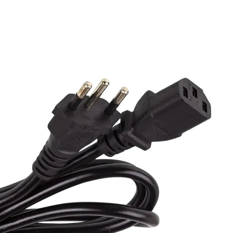 CABO DE FORCA PC TRIPOLAR 0,75MM 1.5M - Imagem: 1