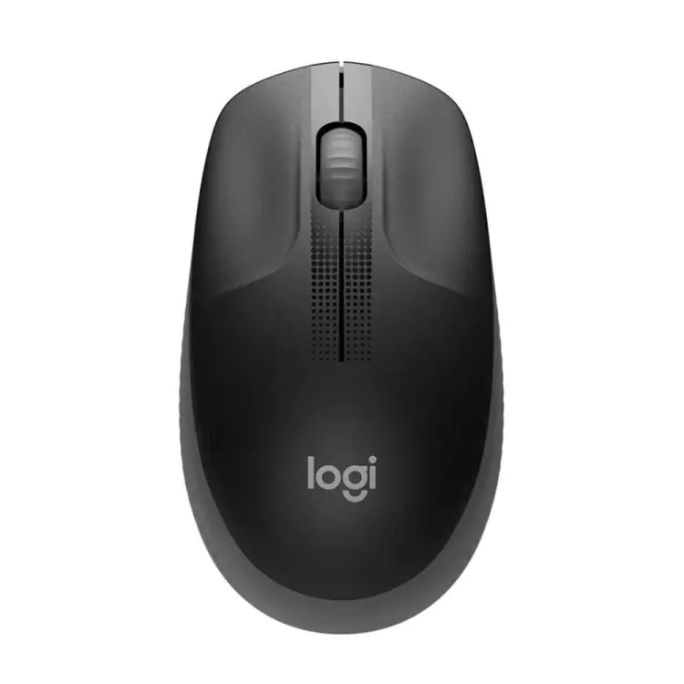 MOUSE SEM FIO LOGITECH M190 PRETO/PRETO USB WIRELESS 910-005902 - Imagem: 1