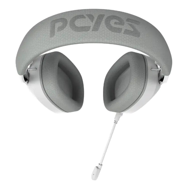 HEADSET GAMER PCYES NYRA WHITE GHOST P2/P3 3.5MM - Imagem: 4