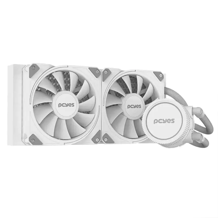 WATER COOLER PCYES SANGUE FRIO 3 WHITE GHOST 240MM TDP 250W - Imagem: 4