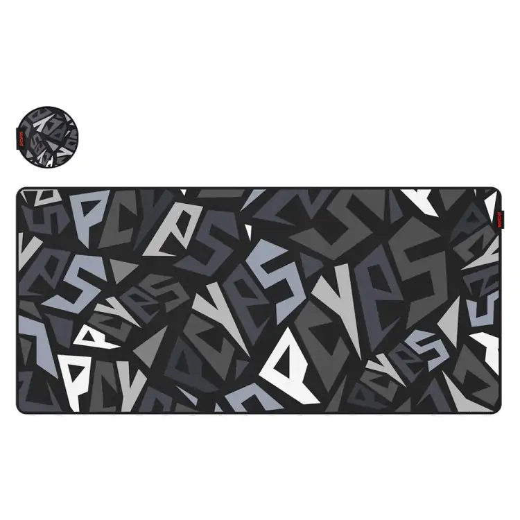 MOUSE PAD GAMER EXTENDED SIGNATURE BLACK VULCAN  900X420MM - PMS90X42BV - Imagem: 2