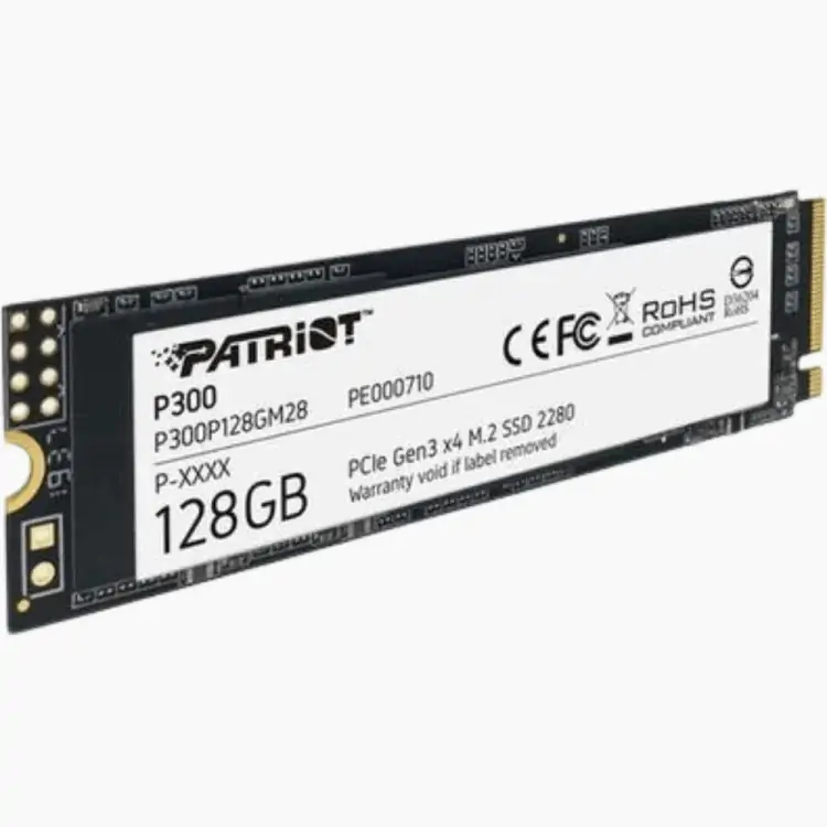 SSD M.2 128GB NVME PATRIOT P300 2100 MB/S 1100 MB/S P300P128GM28 - Imagem: 2